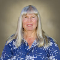 Betty Danbom, co-author, collaborator, Fluffy the White Longhair Cat book