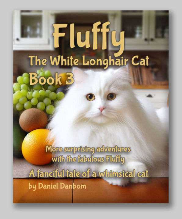 Cover image of Fluffy the White Longhair Cat Book 3