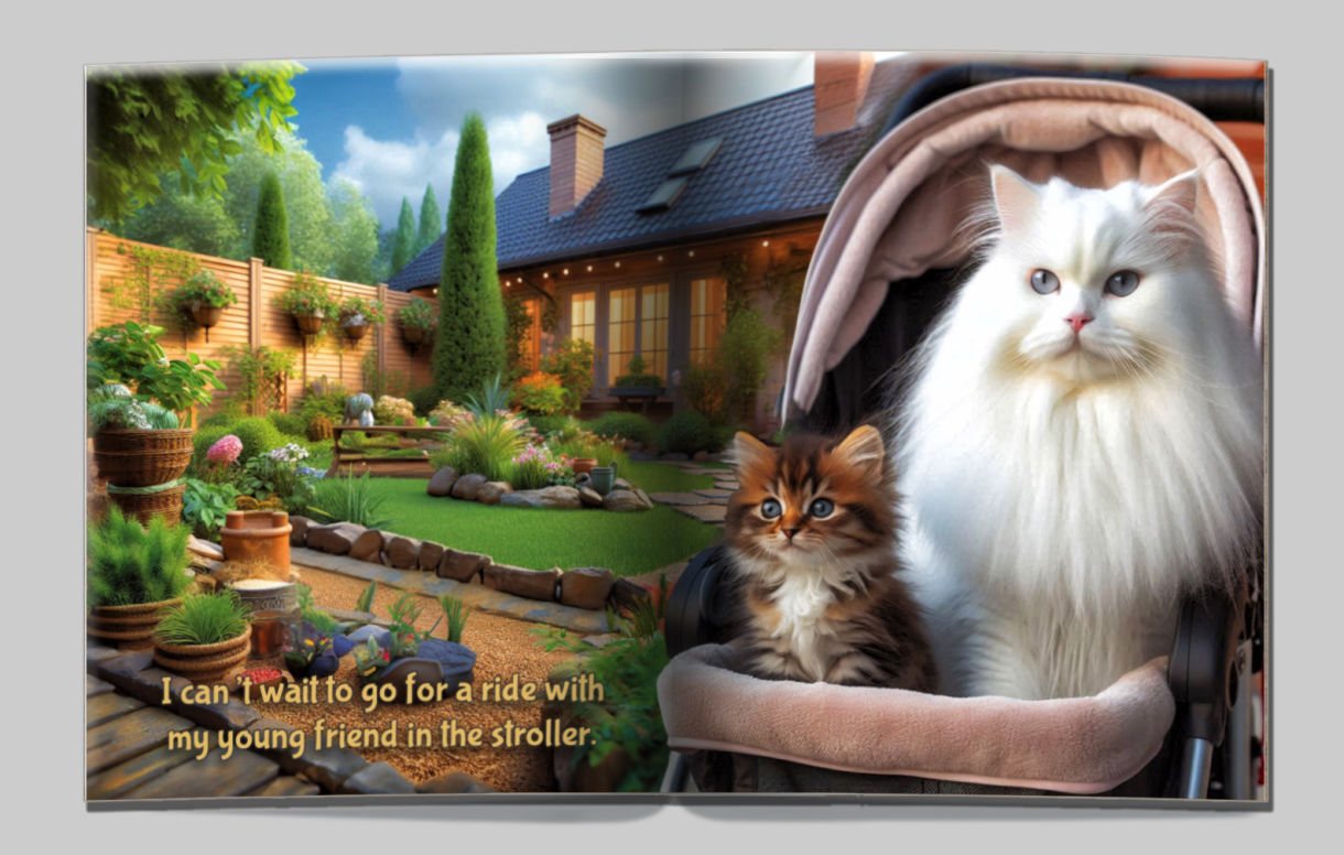 Fluffy-in-a-stroller