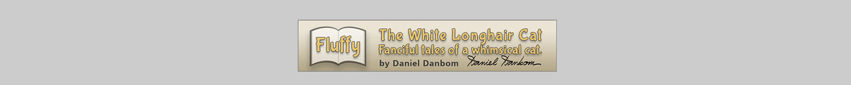 Logo bar for Fluffy the White Longhair Cat